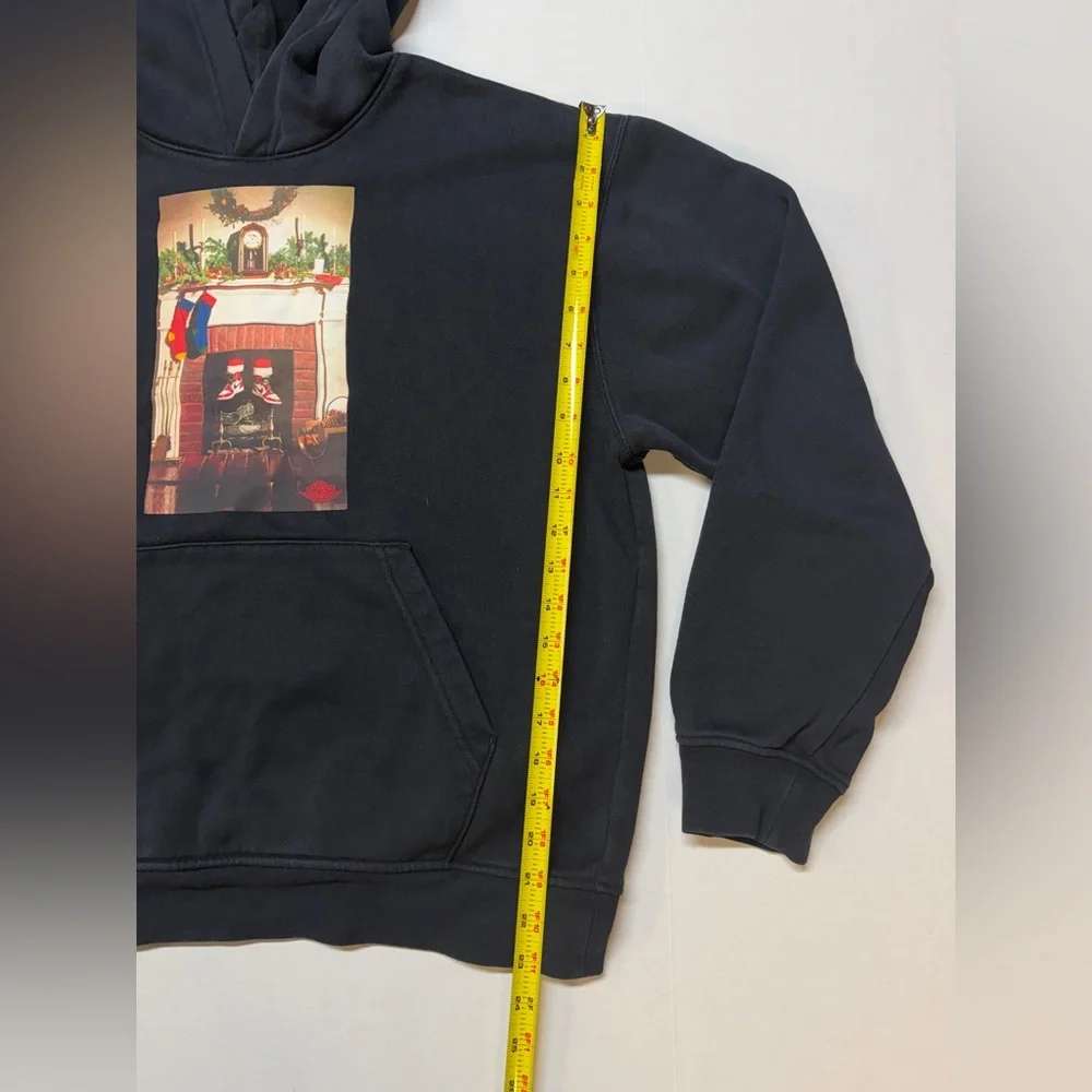 Jordan Jumpman‎ Chimney Black Medium Fleece Pullover Hoodie